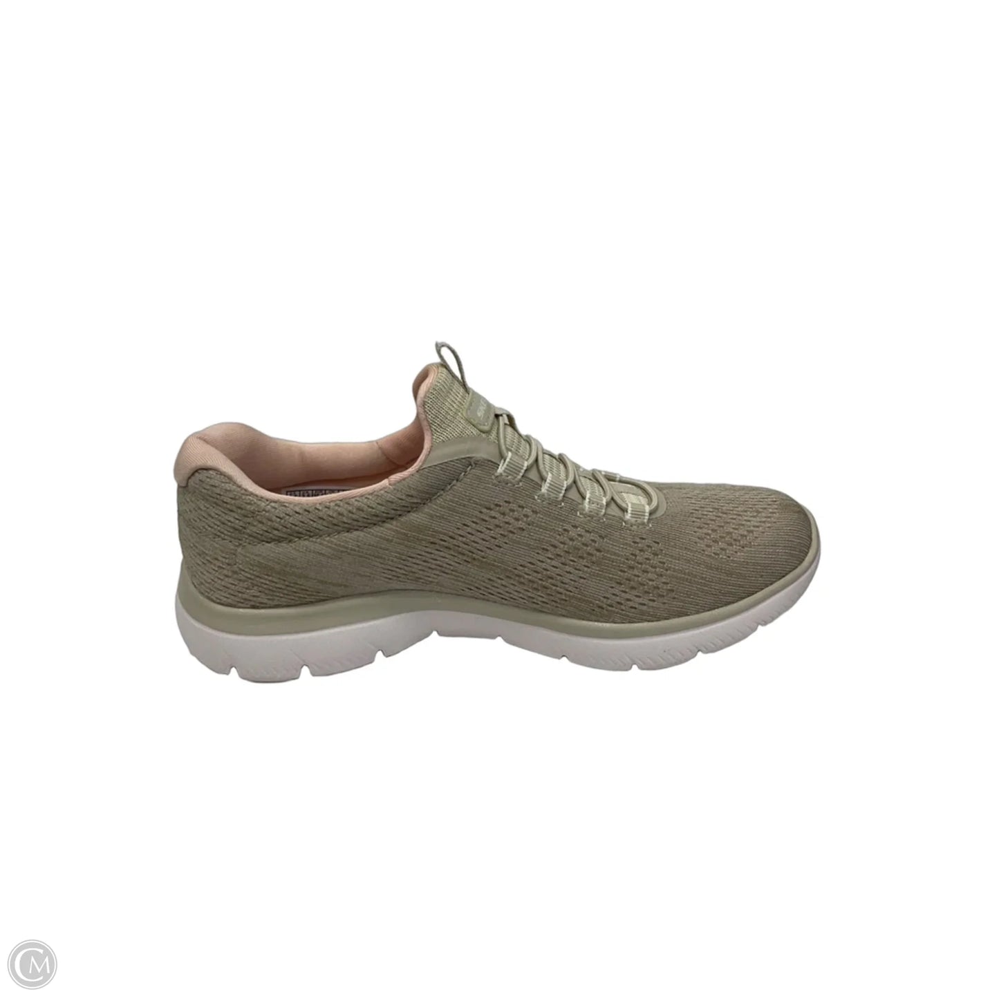Shoes Athletic By Skechers In Tan, Size: 6.5