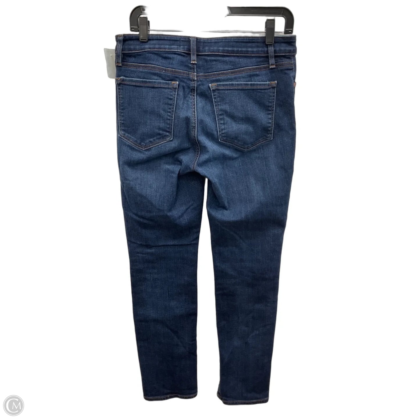 Jeans Straight By Loft In Blue Denim, Size: 8