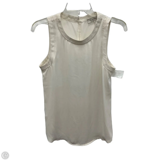 Top Sleeveless By Loft In White, Size: Xs