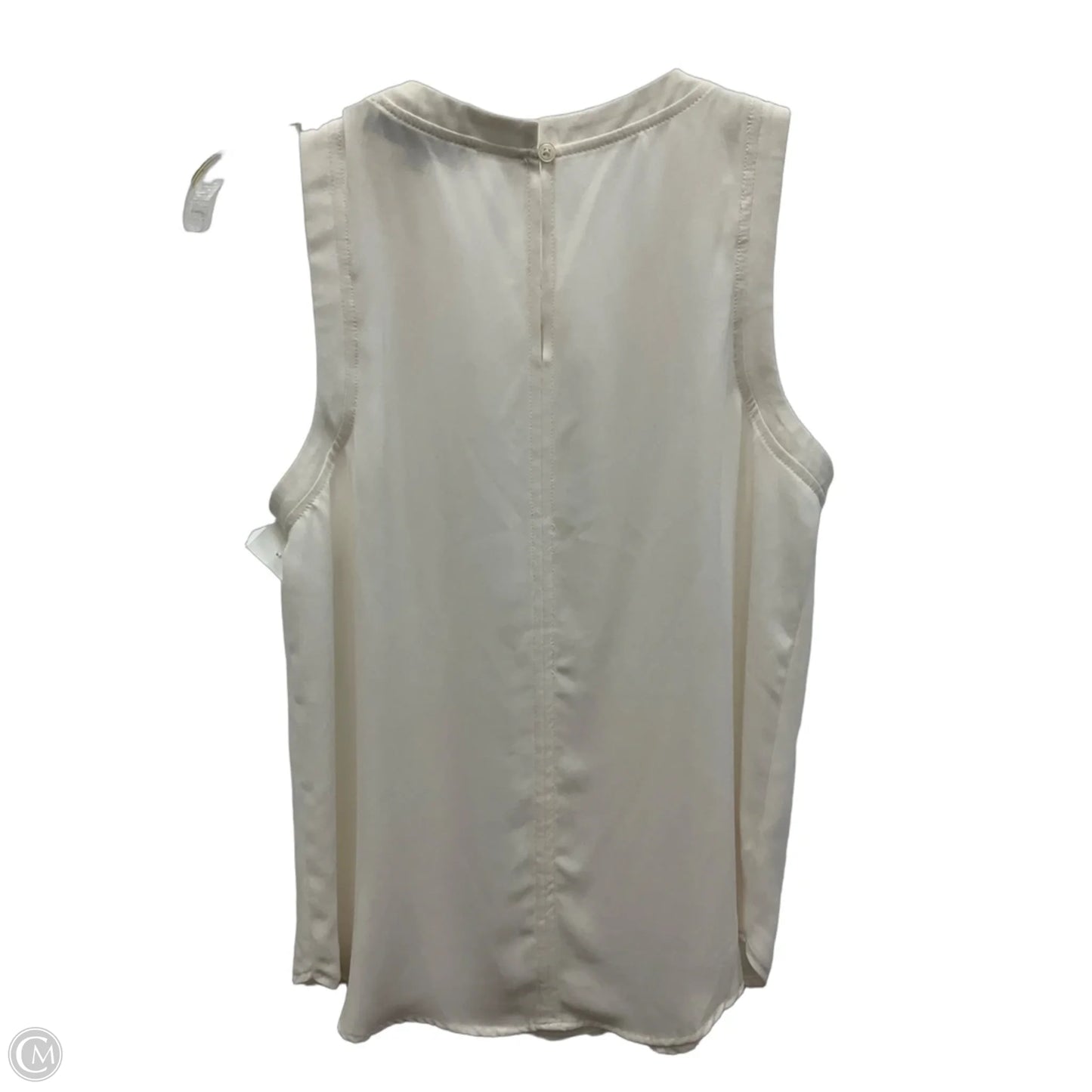 Top Sleeveless By Loft In White, Size: Xs