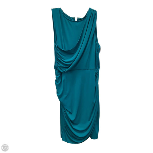 Dress Party Midi By Lane Bryant In Blue, Size: 16