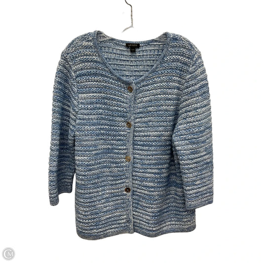 Cardigan By J. Jill In Striped Pattern, Size: L