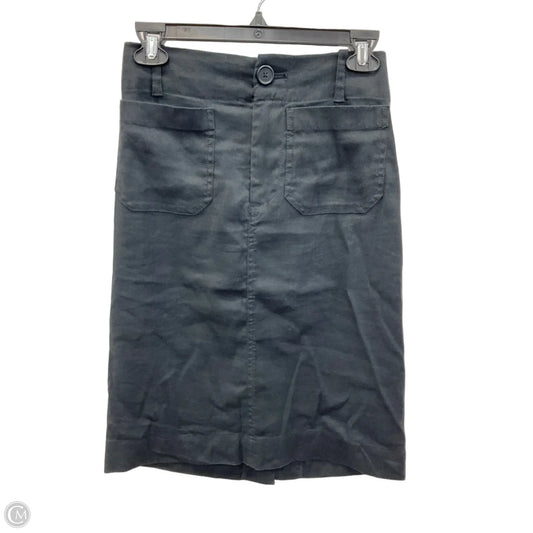 Skirt Midi By Maeve In Blue, Size: Xxs