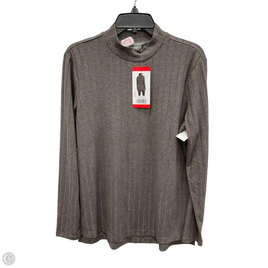 Top Long Sleeve By Matty M In Striped Pattern, Size: M