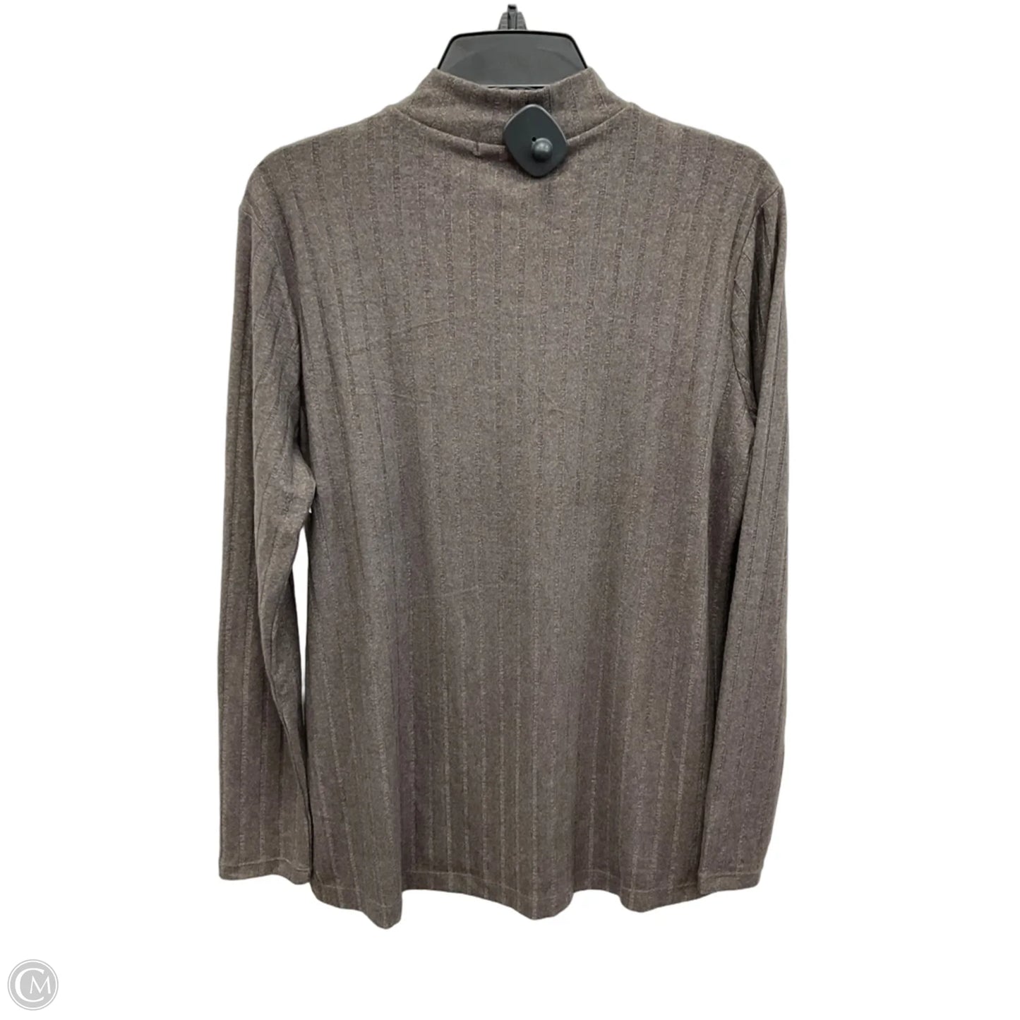 Top Long Sleeve By Matty M In Striped Pattern, Size: M