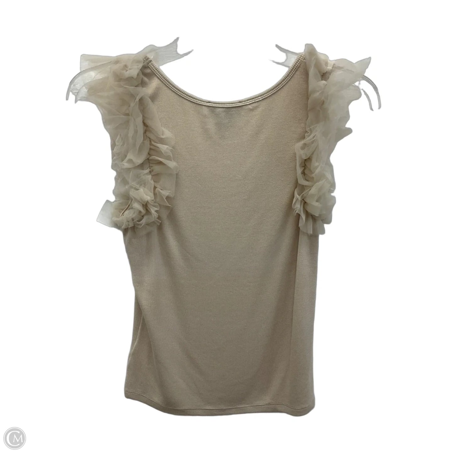 Top Sleeveless By Rachel Zoe In Tan, Size: M