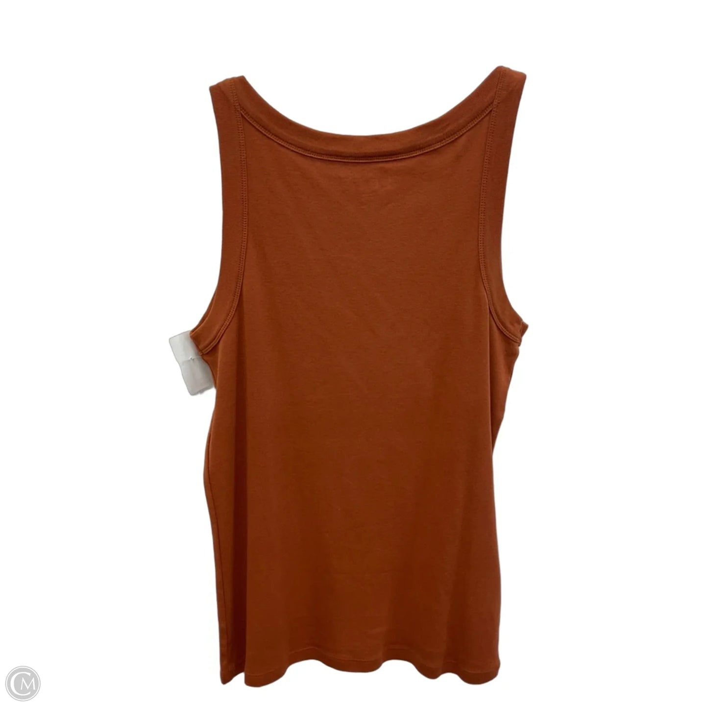 Top Sleeveless By Loft In Orange, Size: S