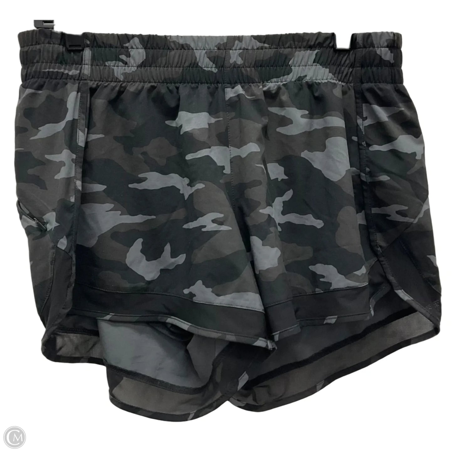 Athletic Shorts By Athleta In Camouflage Print, Size: M