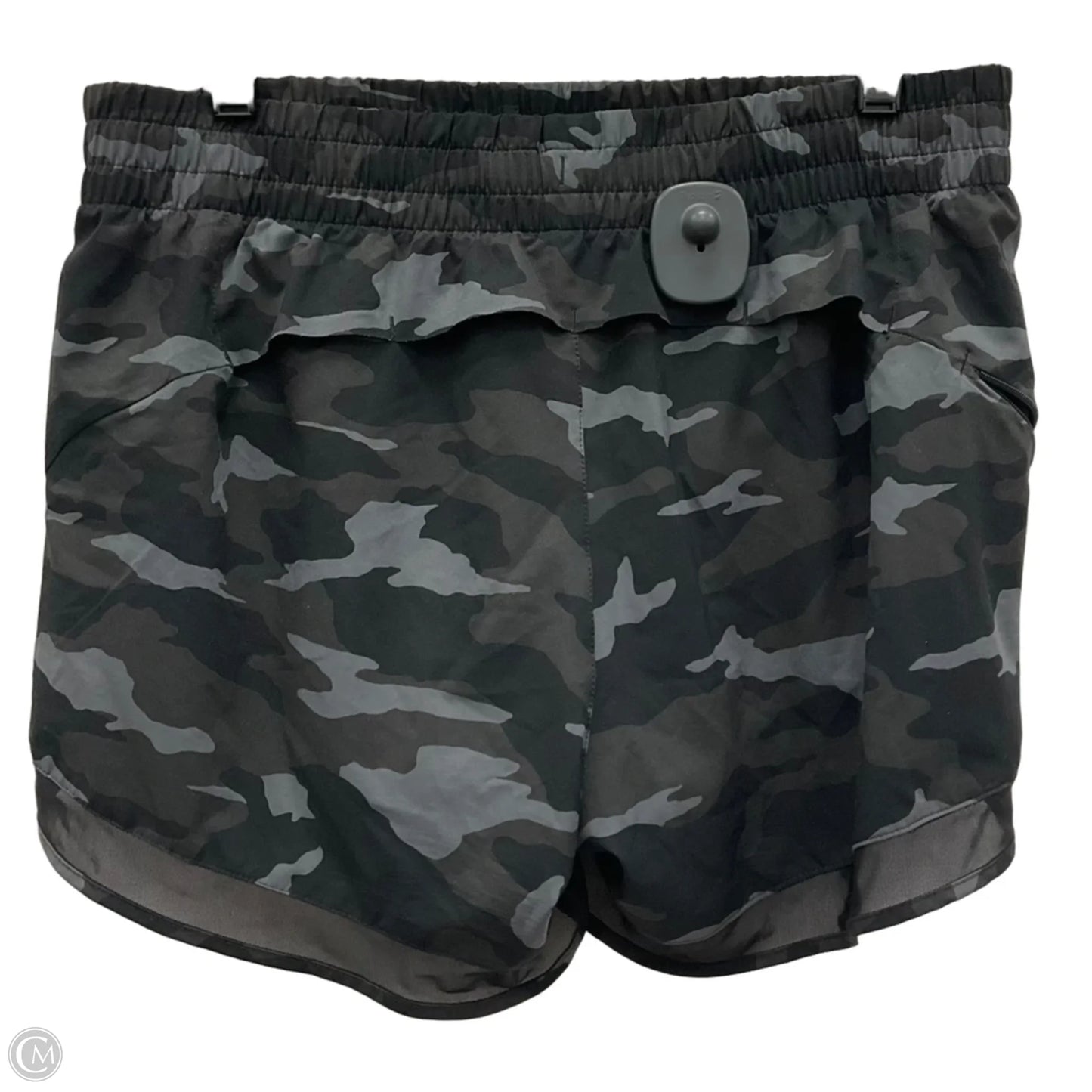 Athletic Shorts By Athleta In Camouflage Print, Size: M