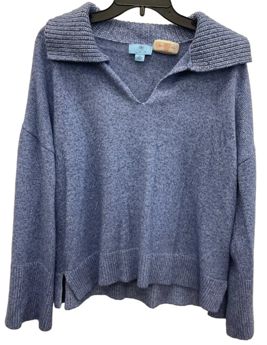 Sweater By Cece In Blue, Size: Xl
