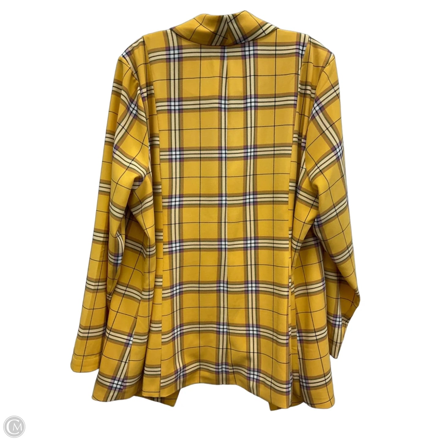 Blazer By Torrid In Plaid Pattern, Size: 2x