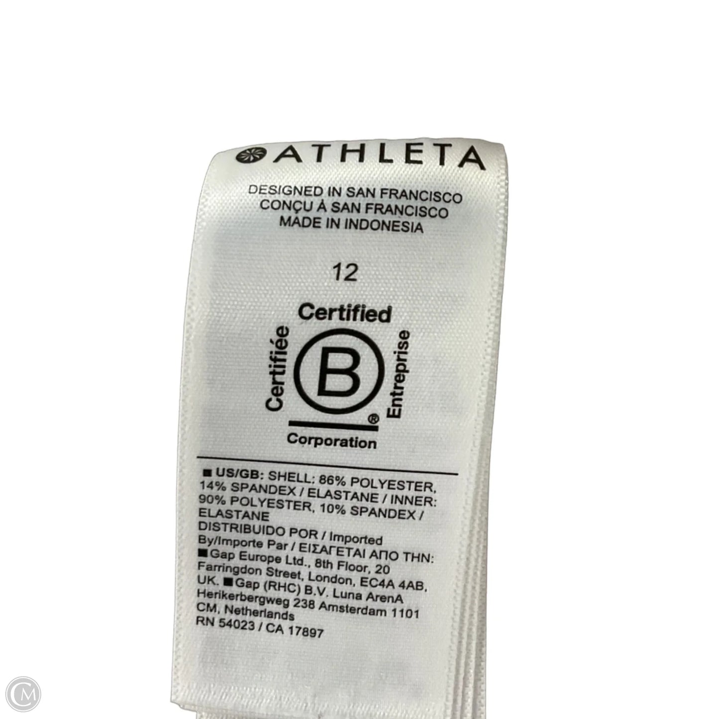 Athletic Skort By Athleta In Tan, Size: L