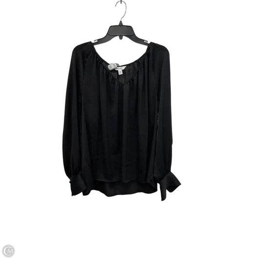 Top Long Sleeve By Nine West In Black, Size: Xxl