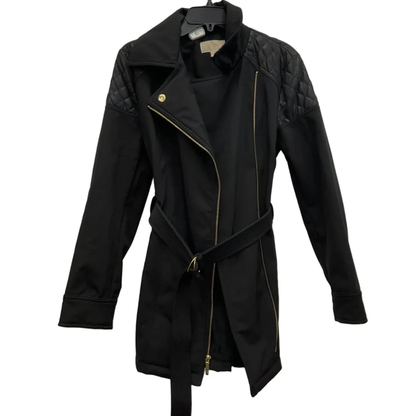 Jacket Puffer & Quilted By Michael By Michael Kors In Black, Size: M