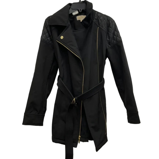 Jacket Puffer & Quilted By Michael By Michael Kors In Black, Size: M