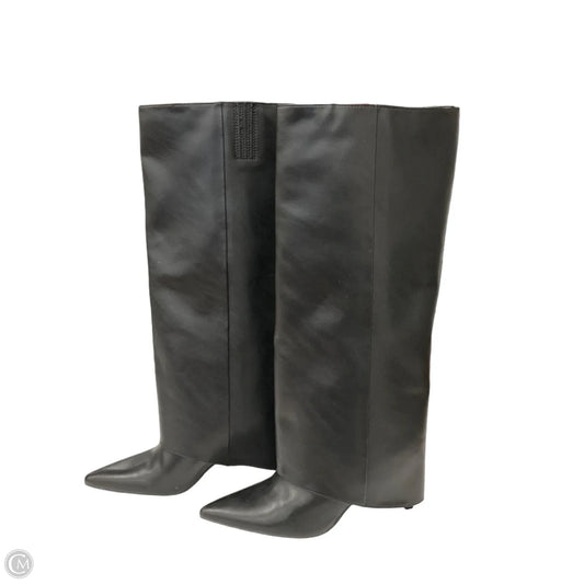 Boots Knee Heels By Open Edit In Black, Size: 8