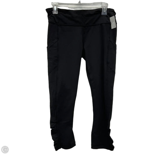 Athletic Capris By Lululemon In Black, Size: 10