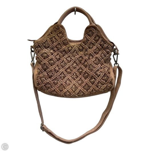 Handbag Leather By Latico, Size: Medium