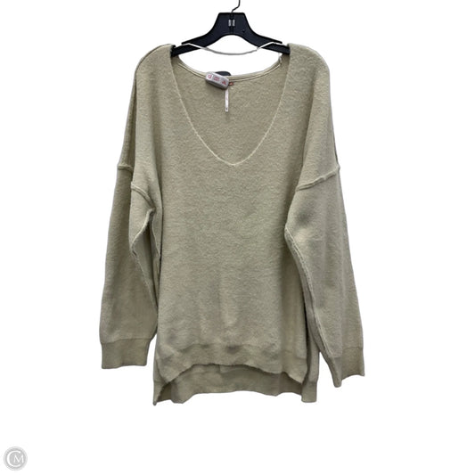 Sweater By Free People In Tan, Size: M