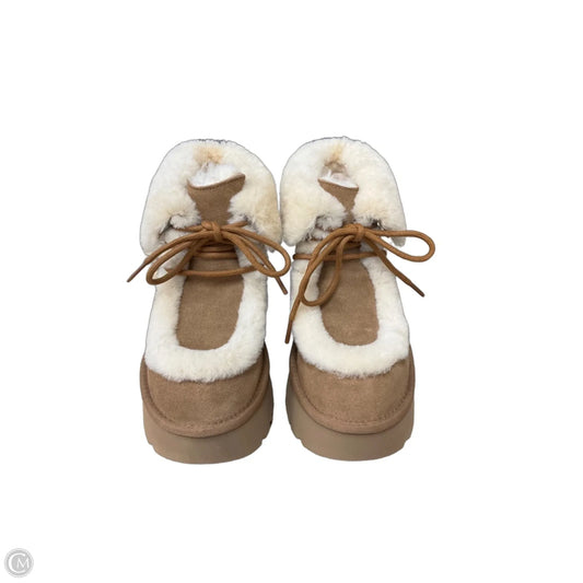 Boots Designer By Ugg In Tan, Size: 8