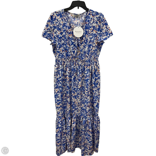 Dress Casual Maxi By Rusty In Blue, Size: Xl