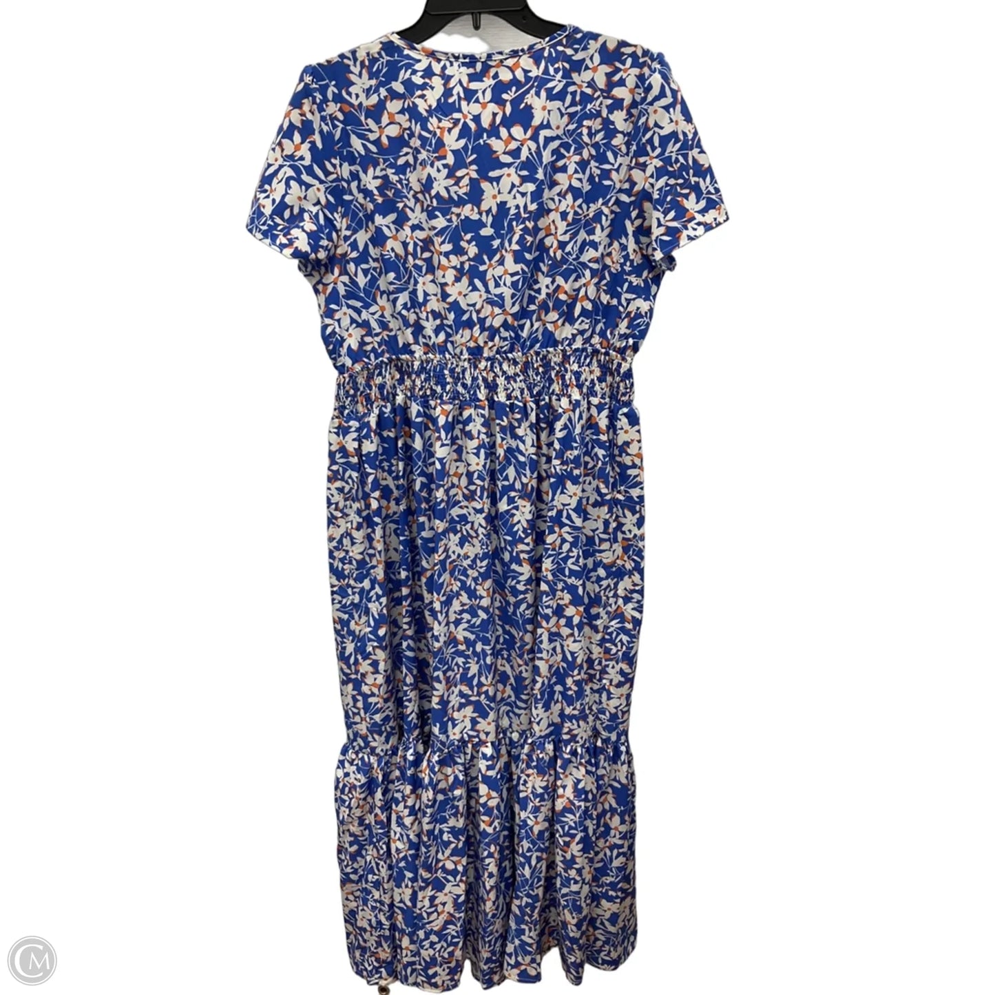 Dress Casual Maxi By Rusty In Blue, Size: Xl