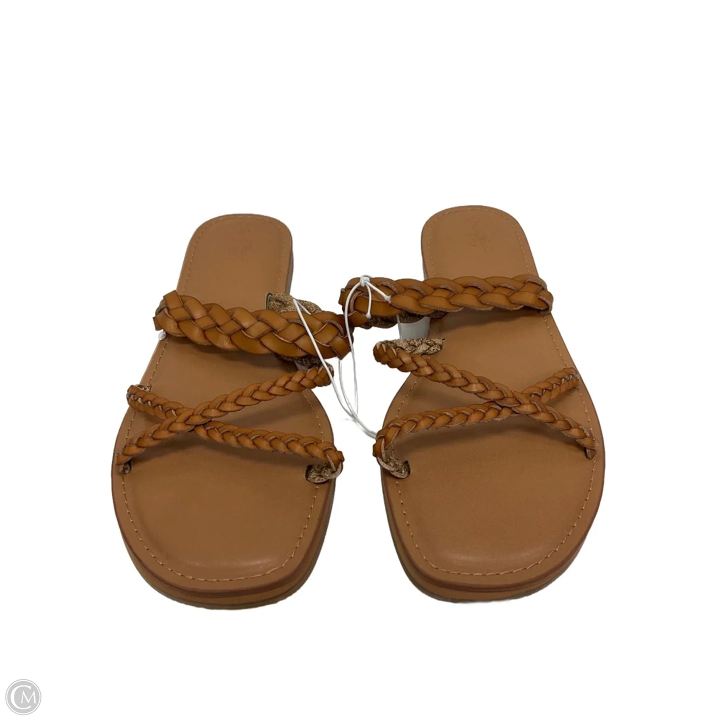 Sandals Flats By Universal Thread In Brown, Size: 11