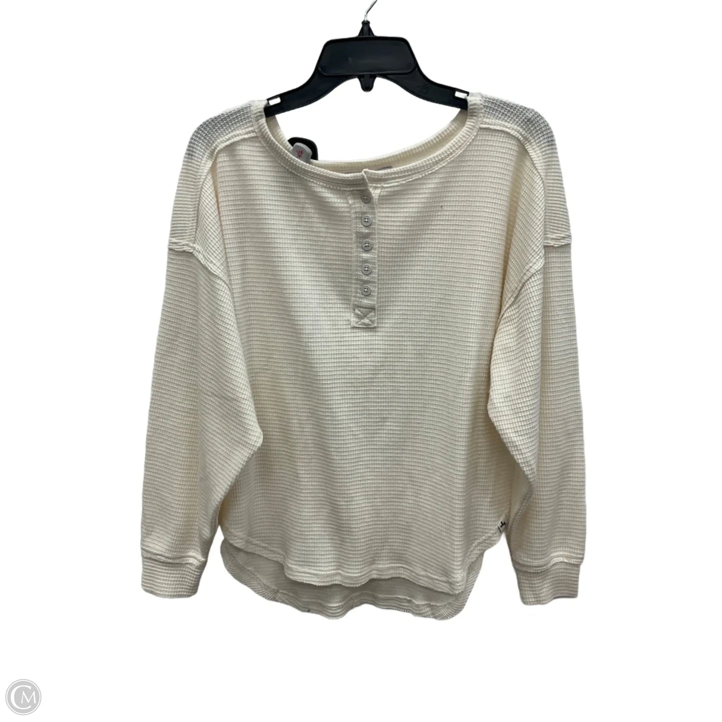 Top Long Sleeve By Joy Lab In White, Size: Xs