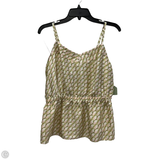 Top Sleeveless By Ryegrass In Green & Pink, Size: M