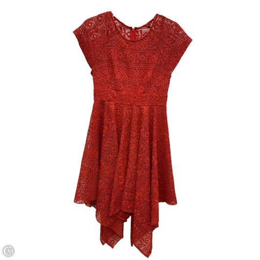 Dress Casual Midi By Maeve In Orange, Size: 2
