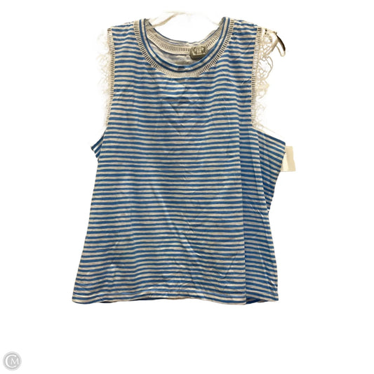Top Sleeveless Designer By Lilly Pulitzer In Striped Pattern, Size: Xl