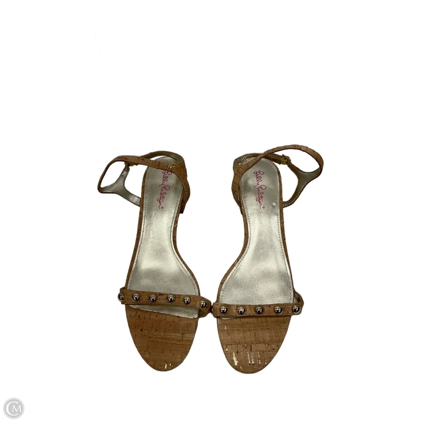 Sandals Designer By Lilly Pulitzer In Tan, Size: 10