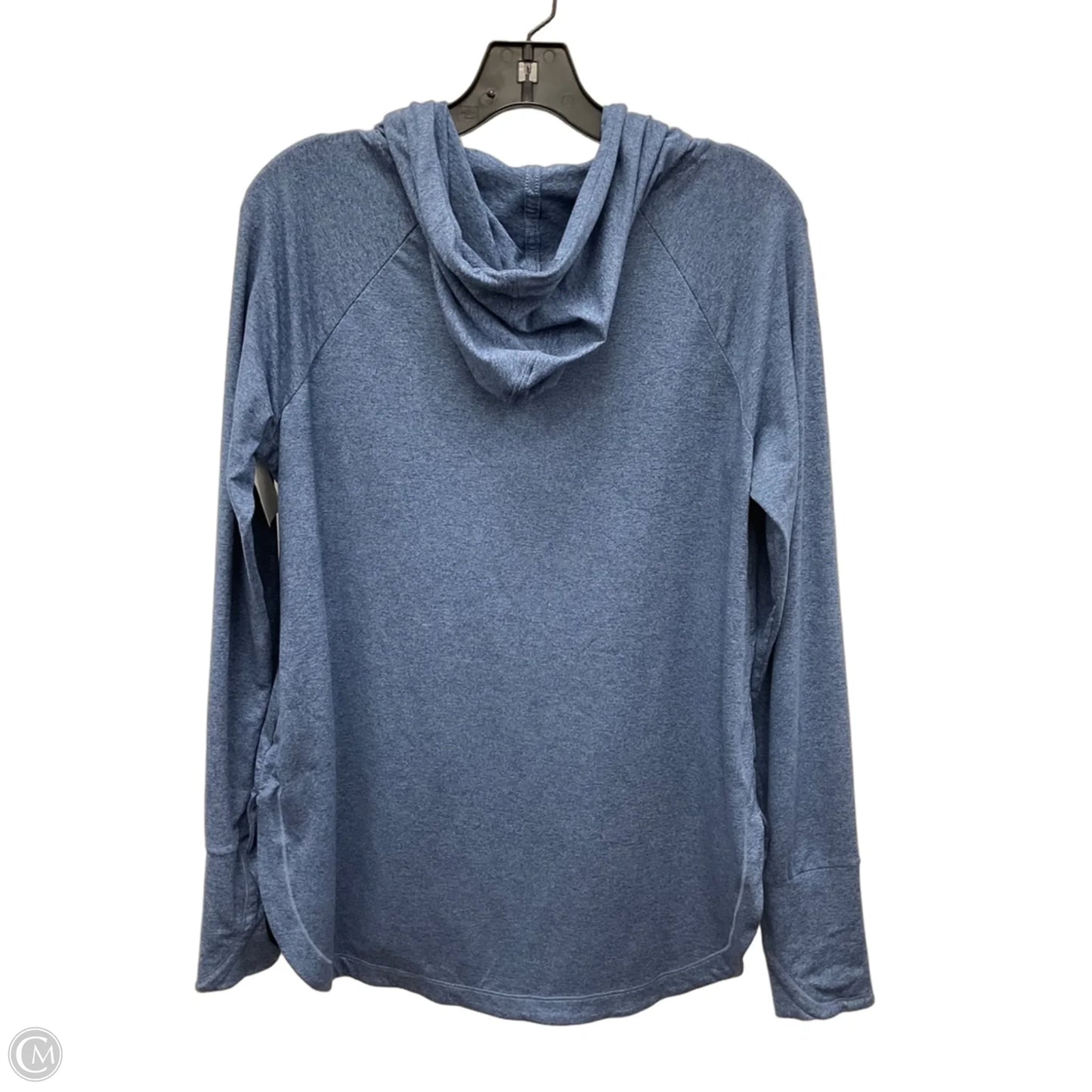 Athletic Top Long Sleeve Hoodie By Athleta In Grey, Size: M
