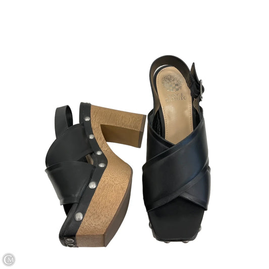 Shoes Heels Block By Vince Camuto In Black & Brown, Size: 7