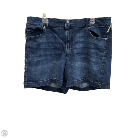 Shorts By Maurices In Blue Denim, Size: 18
