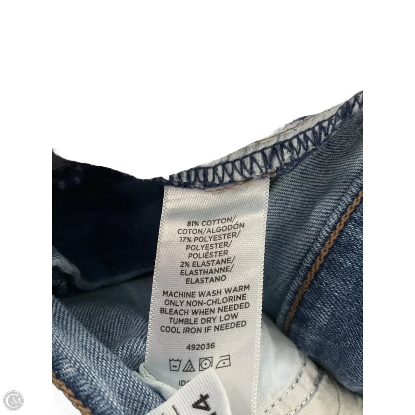 Shorts By Loft In Blue Denim, Size: 14