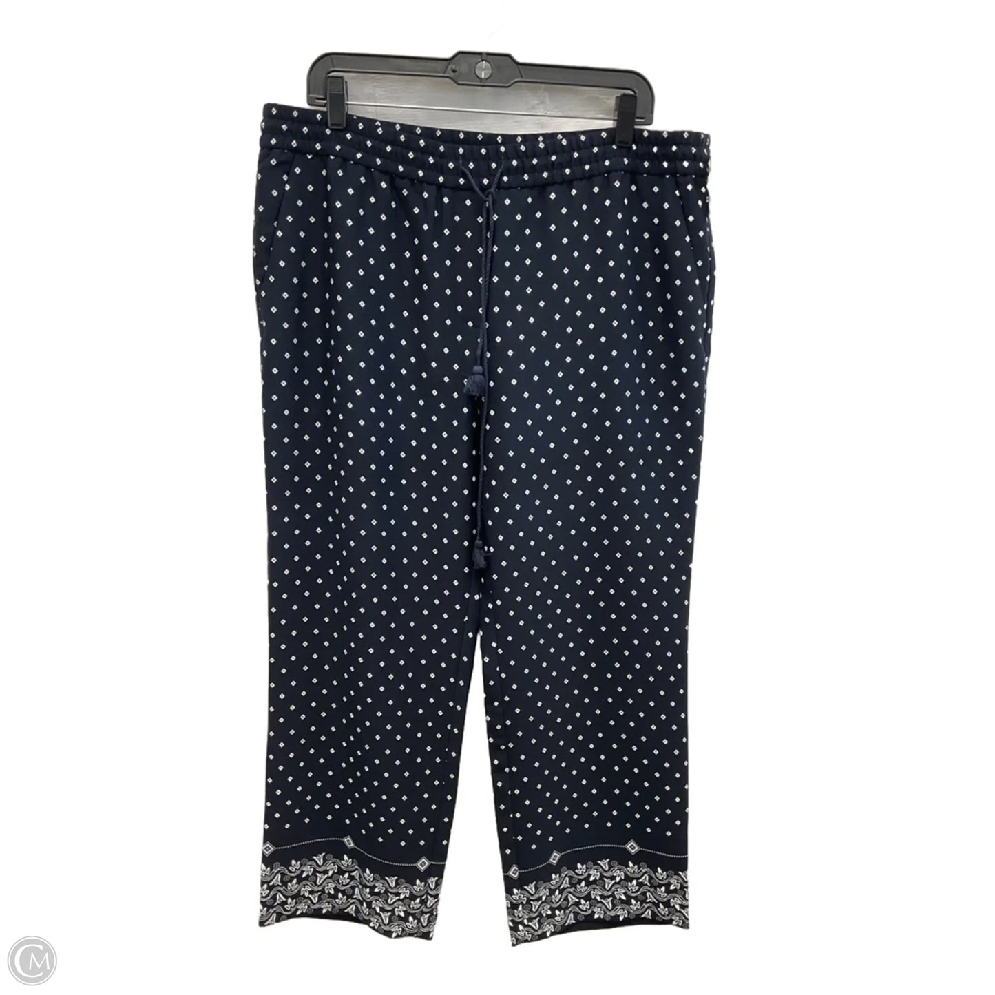 Pants Lounge By Loft In Blue, Size: L