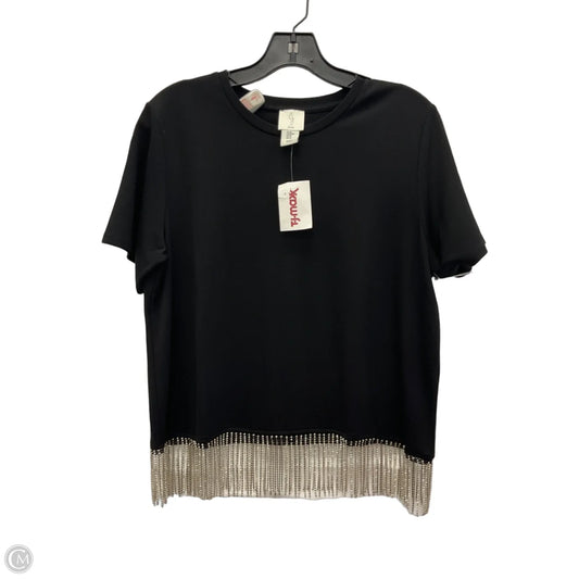 Top Short Sleeve By Joie In Black, Size: M