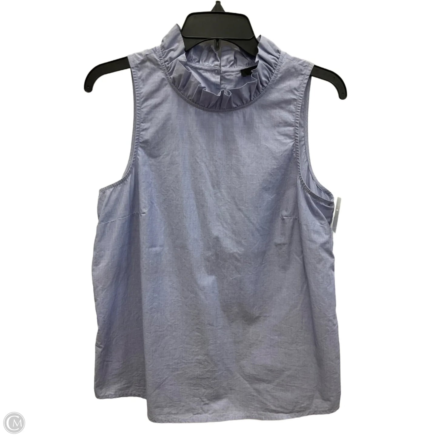 Top Sleeveless By J. Crew In Blue, Size: S