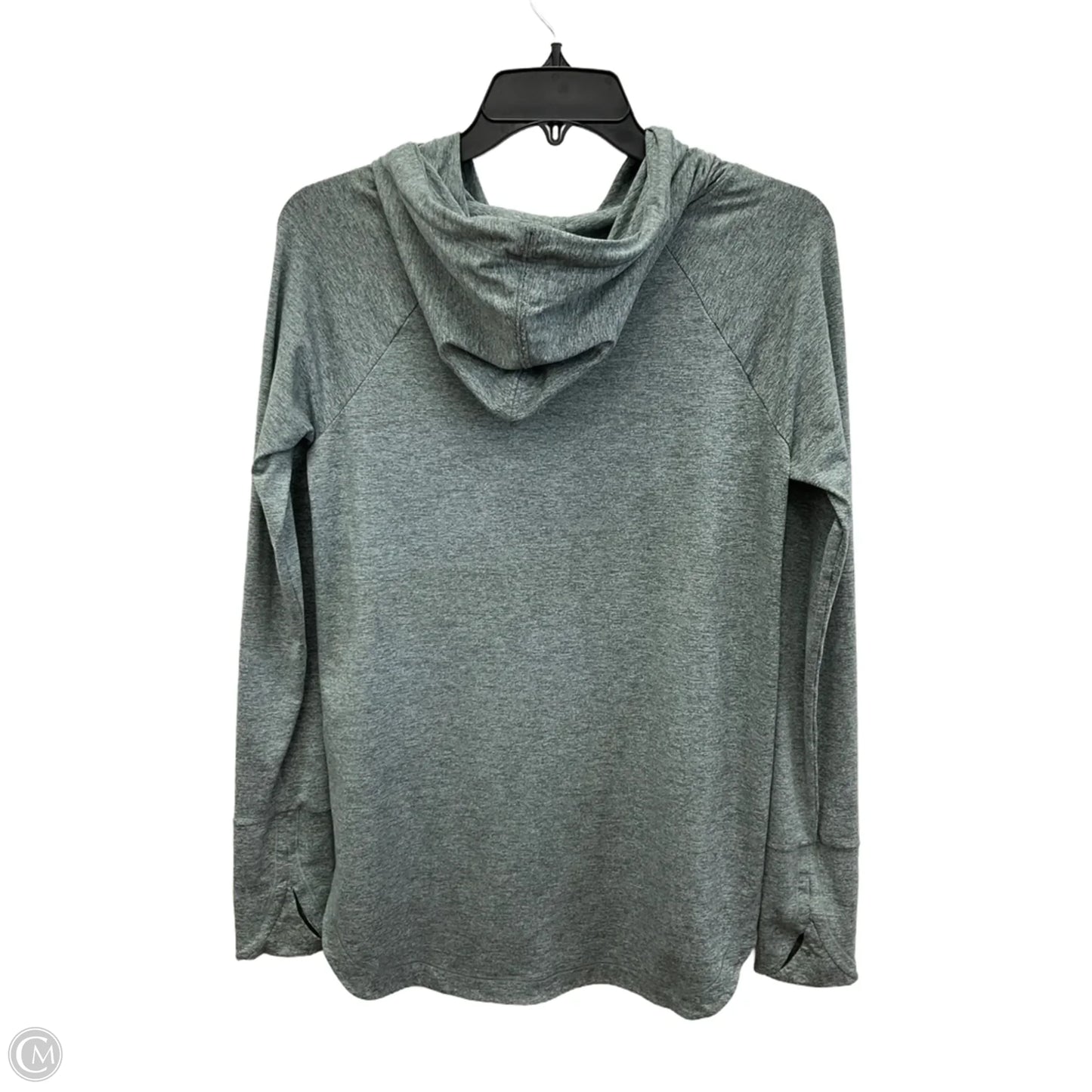 Athletic Top Long Sleeve Hoodie By Athleta In Grey, Size: S