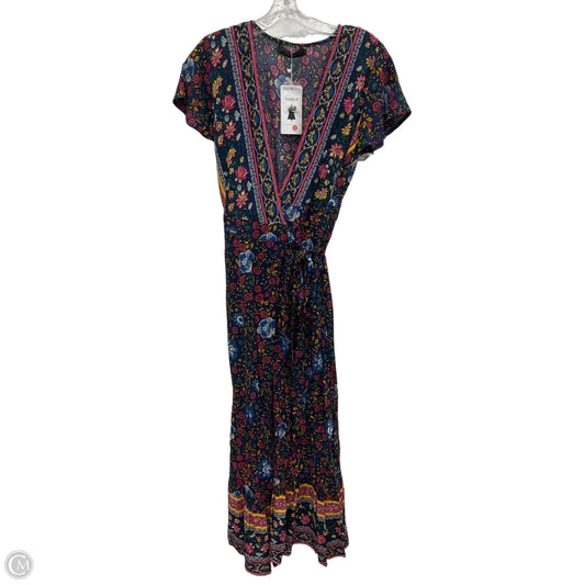 Dress Casual Maxi By Zesica In Multi-colored, Size: Xs