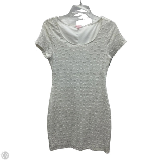 Dress Casual Short By Isaac Mizrahi In White, Size: M