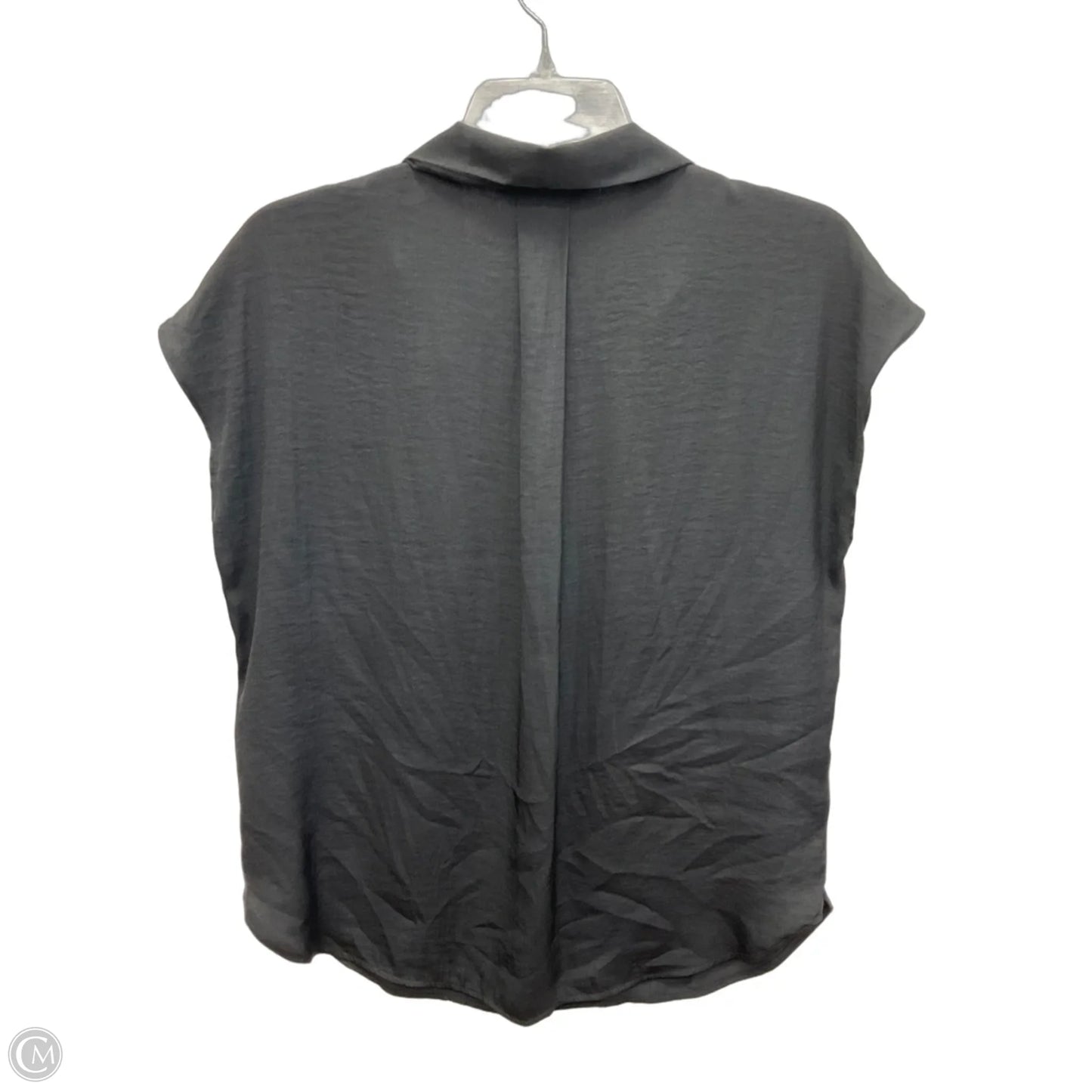 Blouse Sleeveless By Banana Republic In Black, Size: S