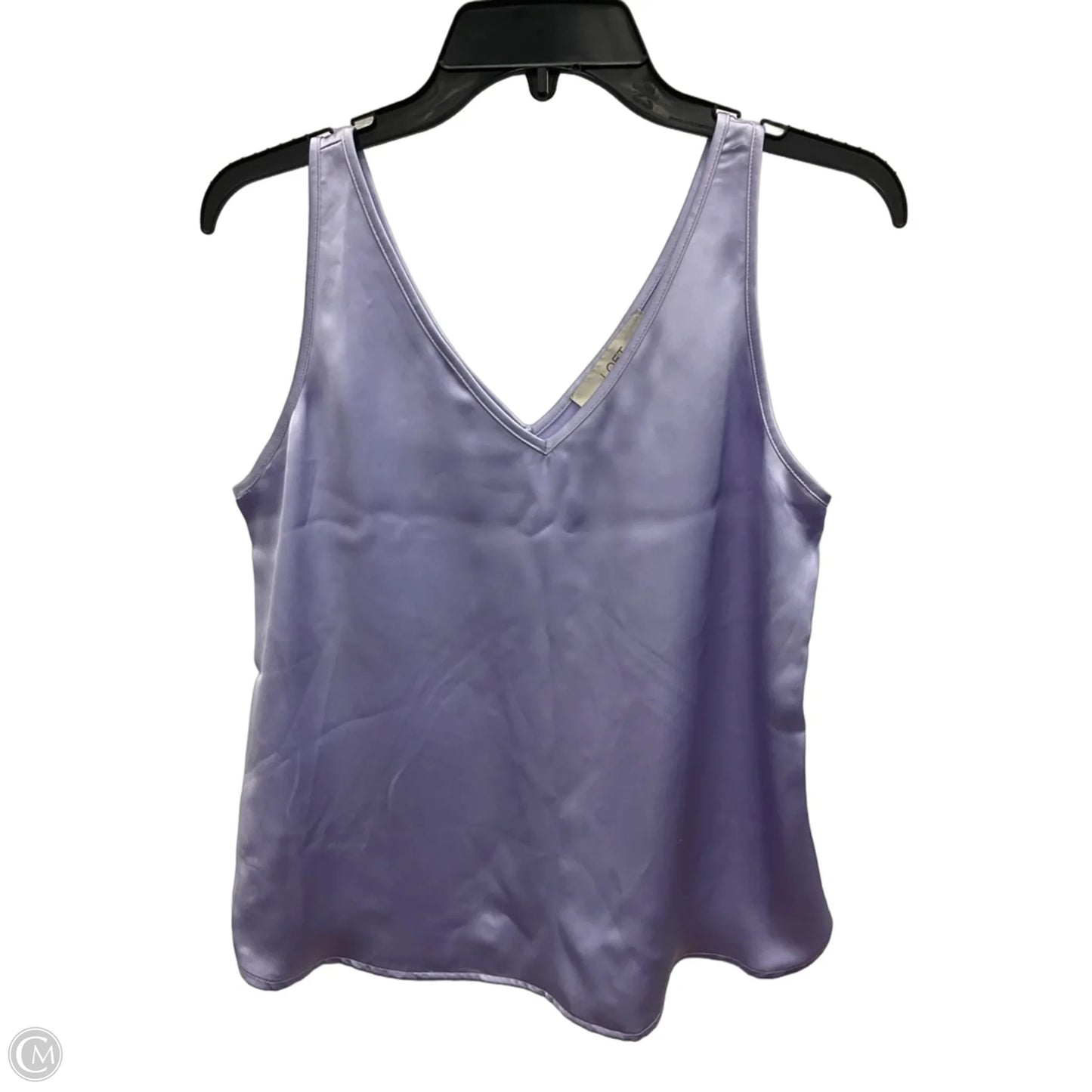Top Sleeveless By Loft In Grey, Size: Xs