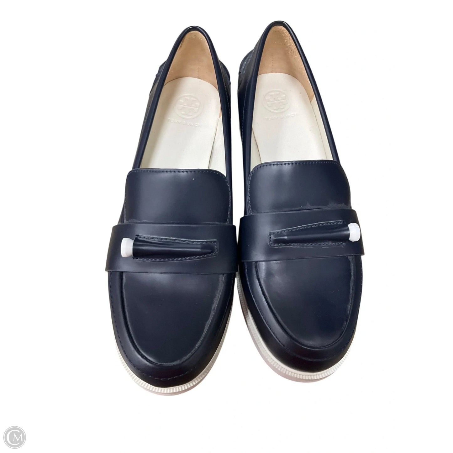 Shoes Designer By Tory Burch In Navy, Size: 7