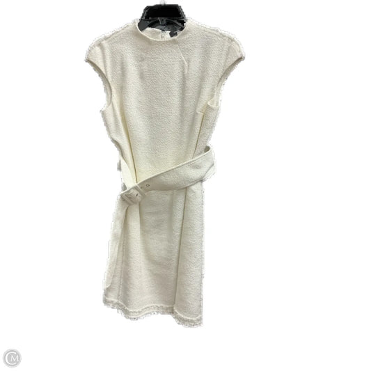Dress Casual Midi By Theory In Cream, Size: 6