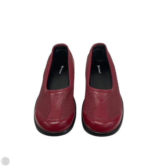 Shoes Flats By Clothes Mentor In Red, Size: 6.5