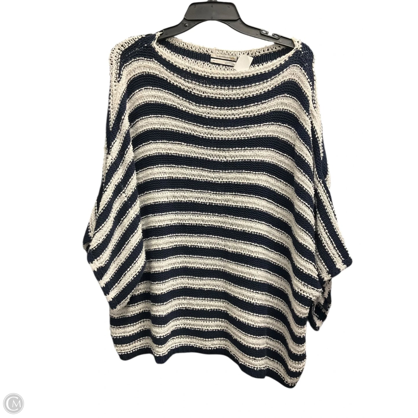 Sweater By Anthropologie In Striped Pattern, Size: Xs