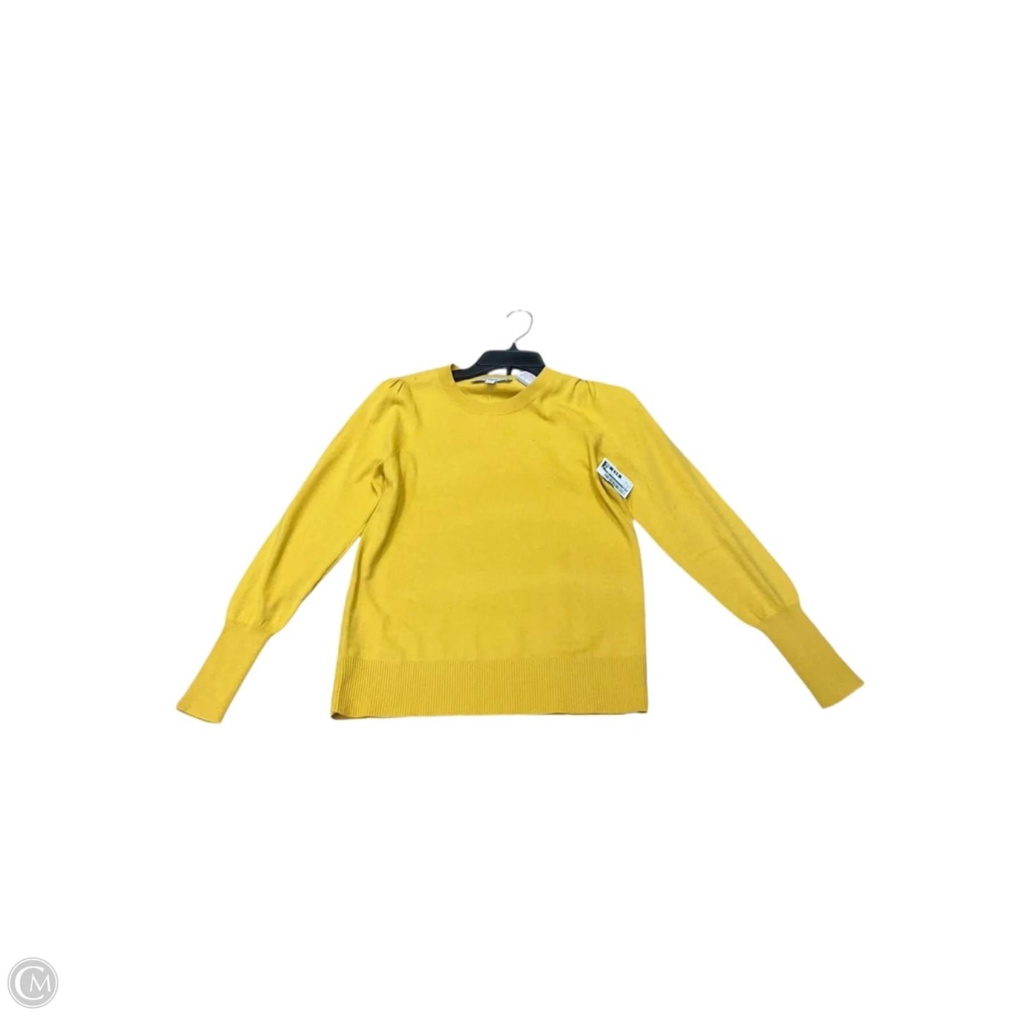 Top Long Sleeve By Loft In Yellow, Size: Xs
