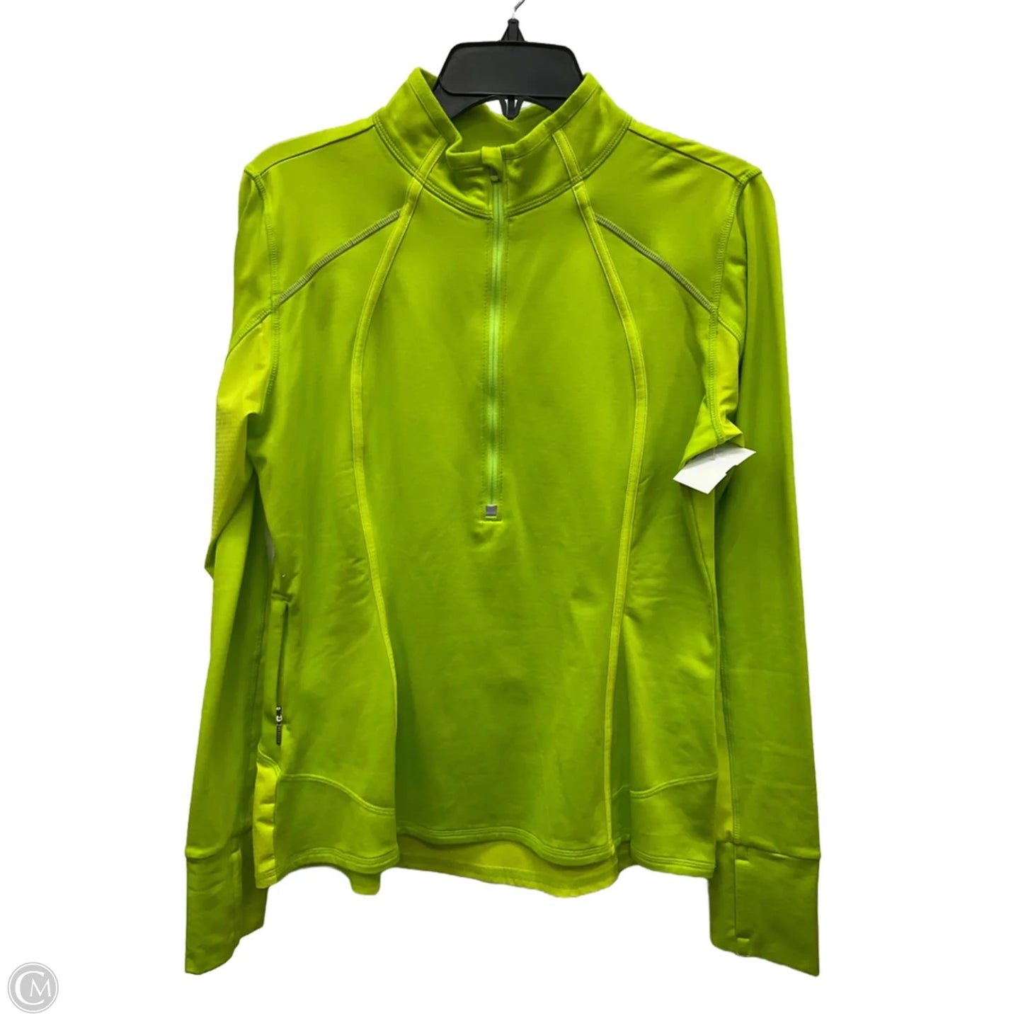 Athletic Jacket By Athleta In Yellow, Size: M